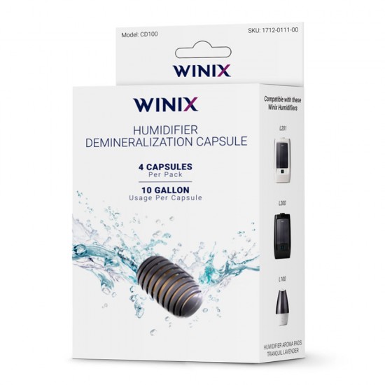 4 capsulas de Desmineralización WINIX